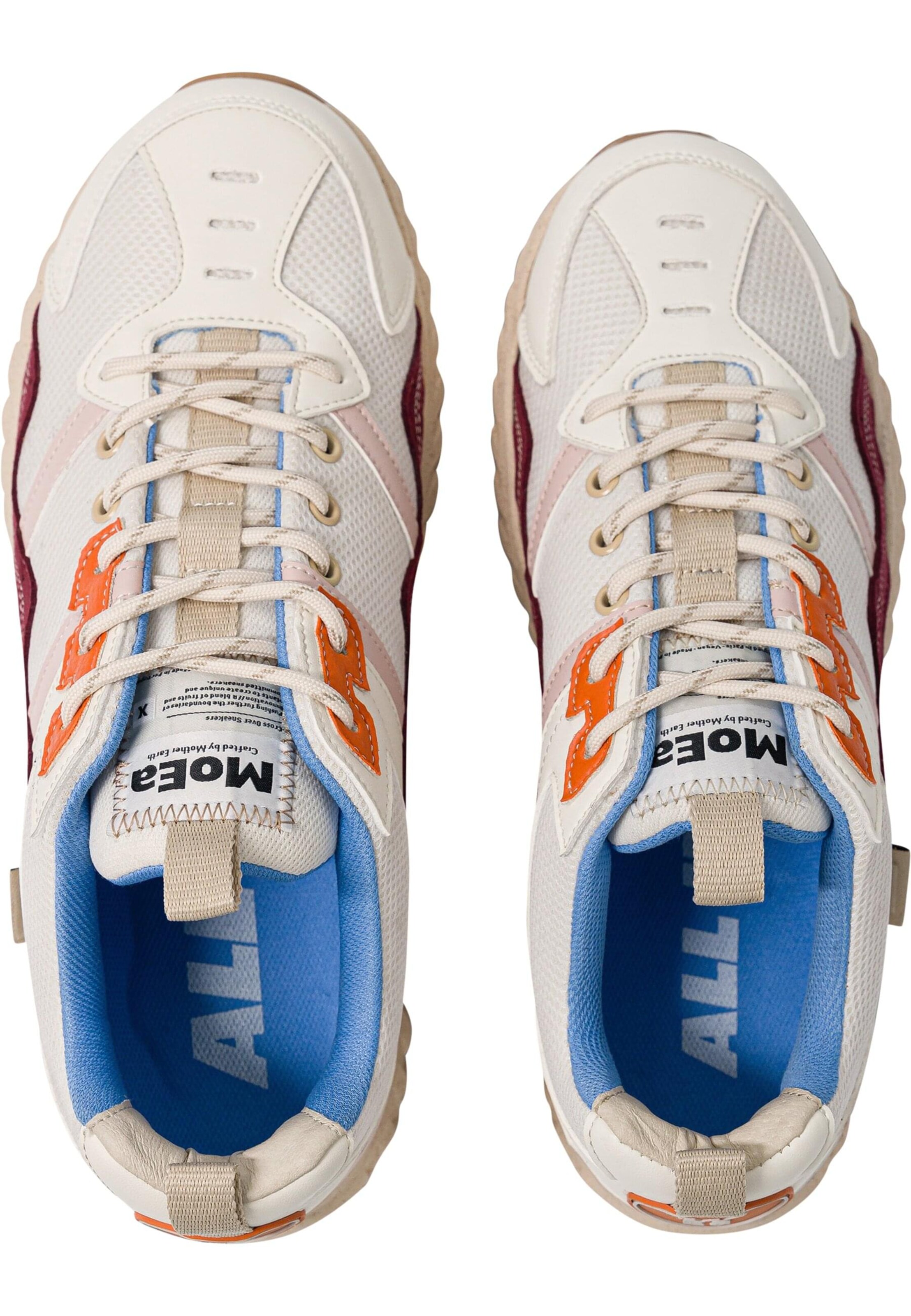 Sneaker bassa 'Gen7 - All In Coral' di MoEa in bianco