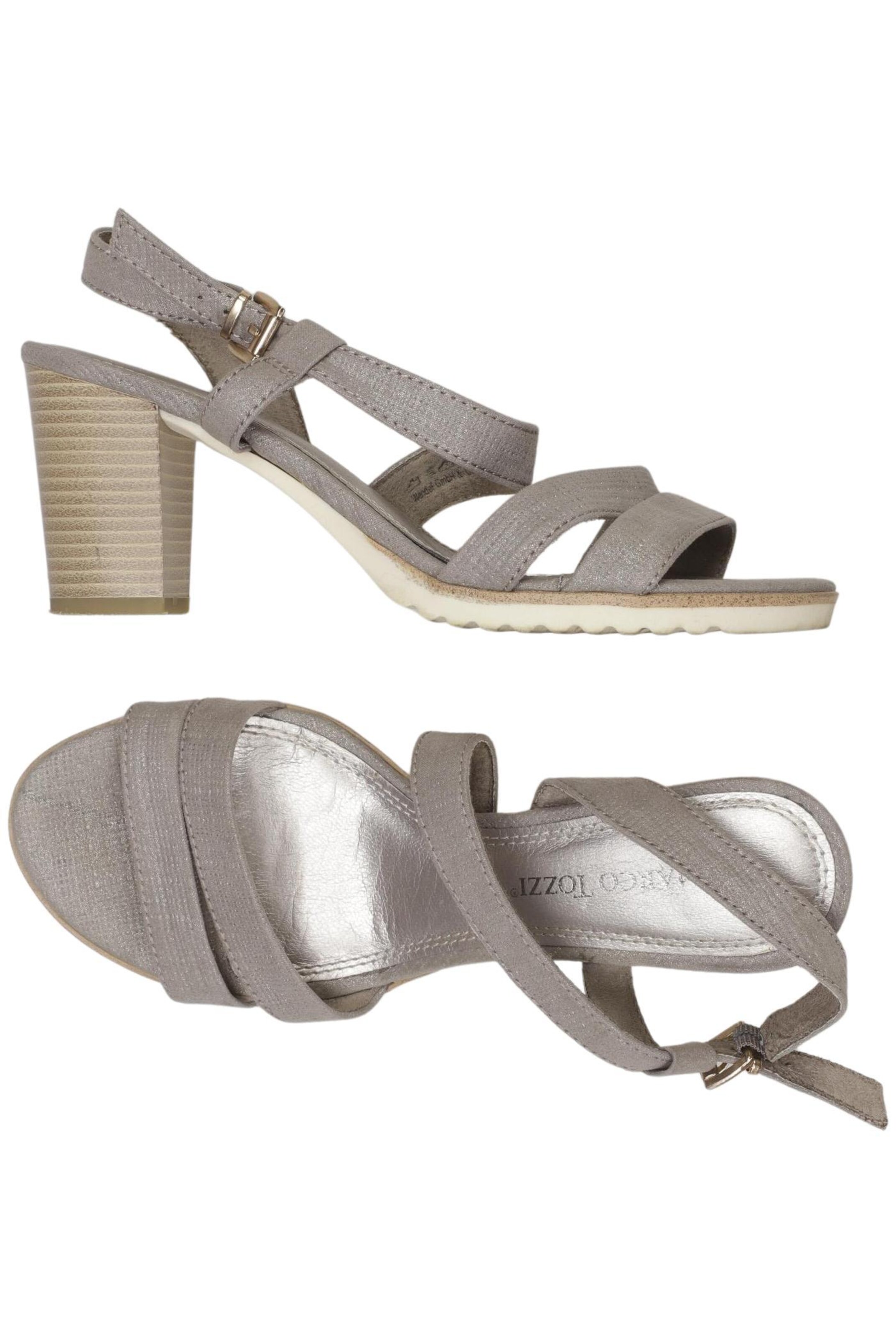 MARCO TOZZI Sandals & High-Heeled Sandals in 37 in Grey: front