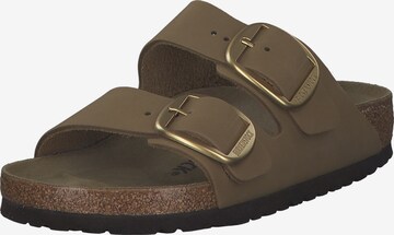 BIRKENSTOCK Pantolette 'Arizona Big Buckle' in Grün: predná strana