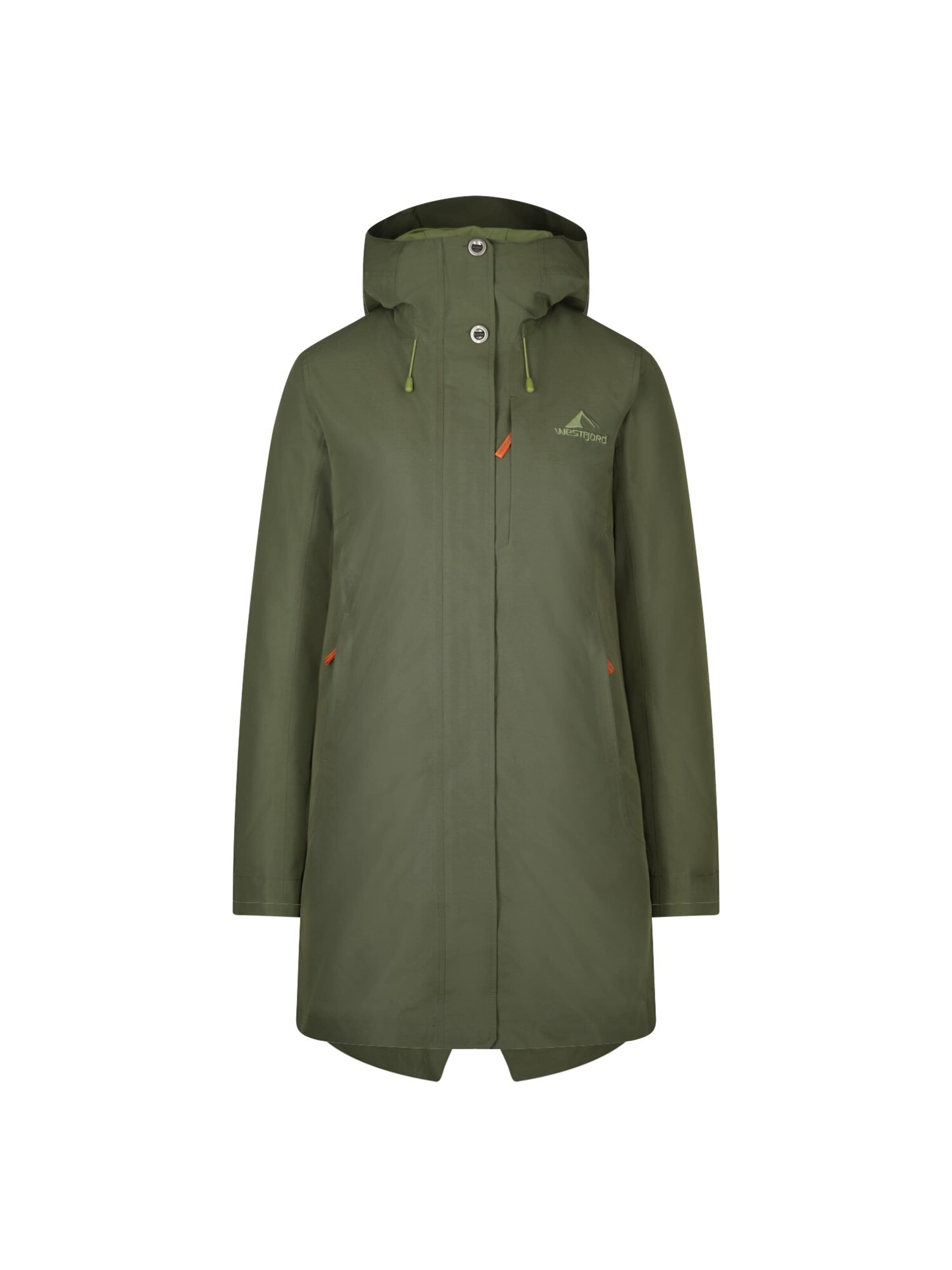 WESTFJORD Outdoorjacke‌ in Grün: Vorderseite