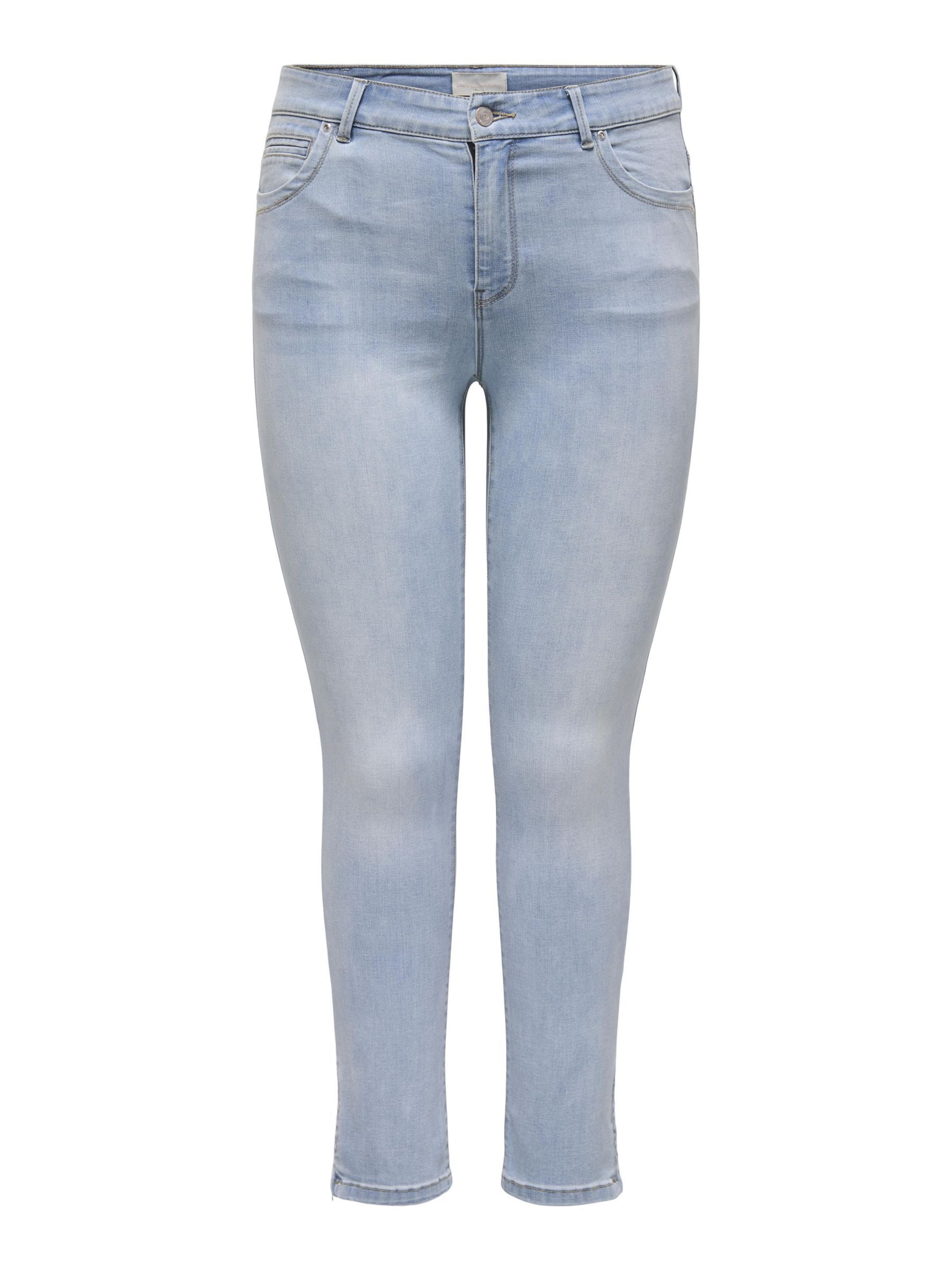 ONLY Carmakoma Skinny Jeans 'CARKarla' in Blue: front