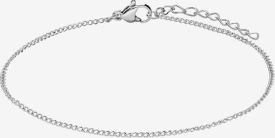 Lucardi Armband 'Glitzerndes Basic' in silber, Produktansicht