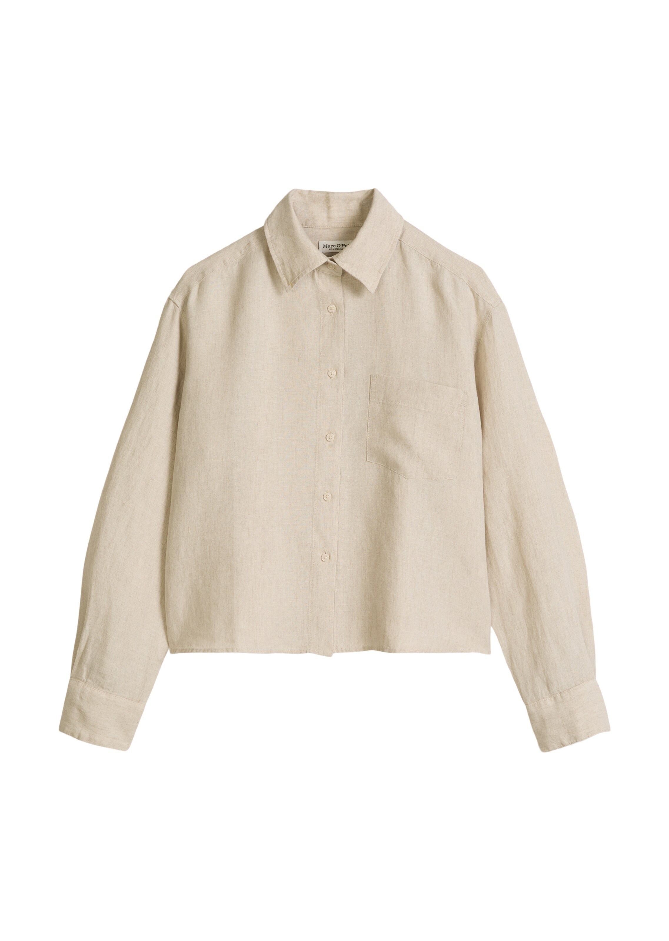 Marc O'Polo Bluse in Beige: Vorderseite