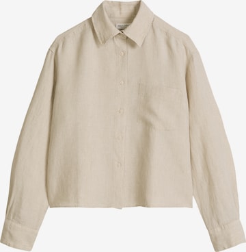 Marc O'Polo Blouse in Beige: front
