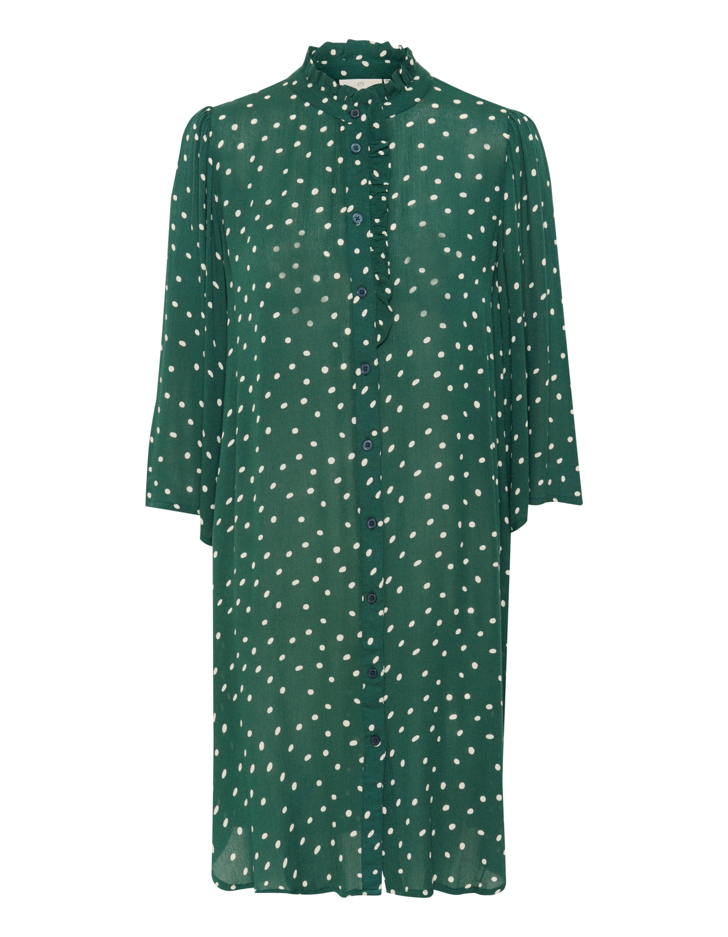 Kaffe Särkkleit 'KA Vinni', värv roheline: eest vaates