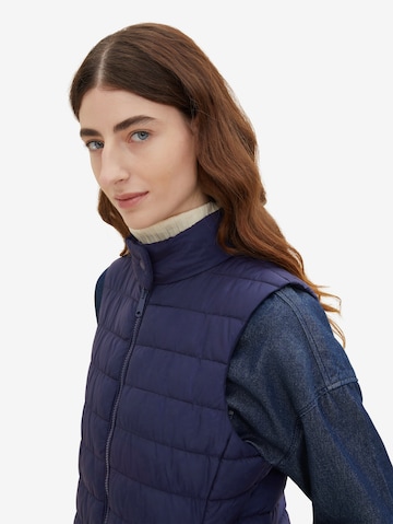 TOM TAILOR Bodywarmer in Blauw