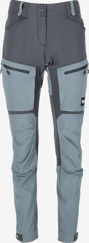 Whistler Regular Workout Pants 'Kodiak' in Grey: front