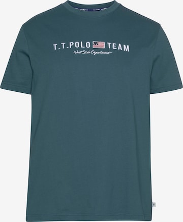 Tom Tailor Polo Team Shirt in Blau: predná strana