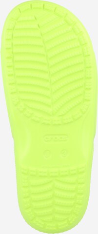 Crocs Čevelj za na plažo/kopanje 'Classic Slide' | zelena barva