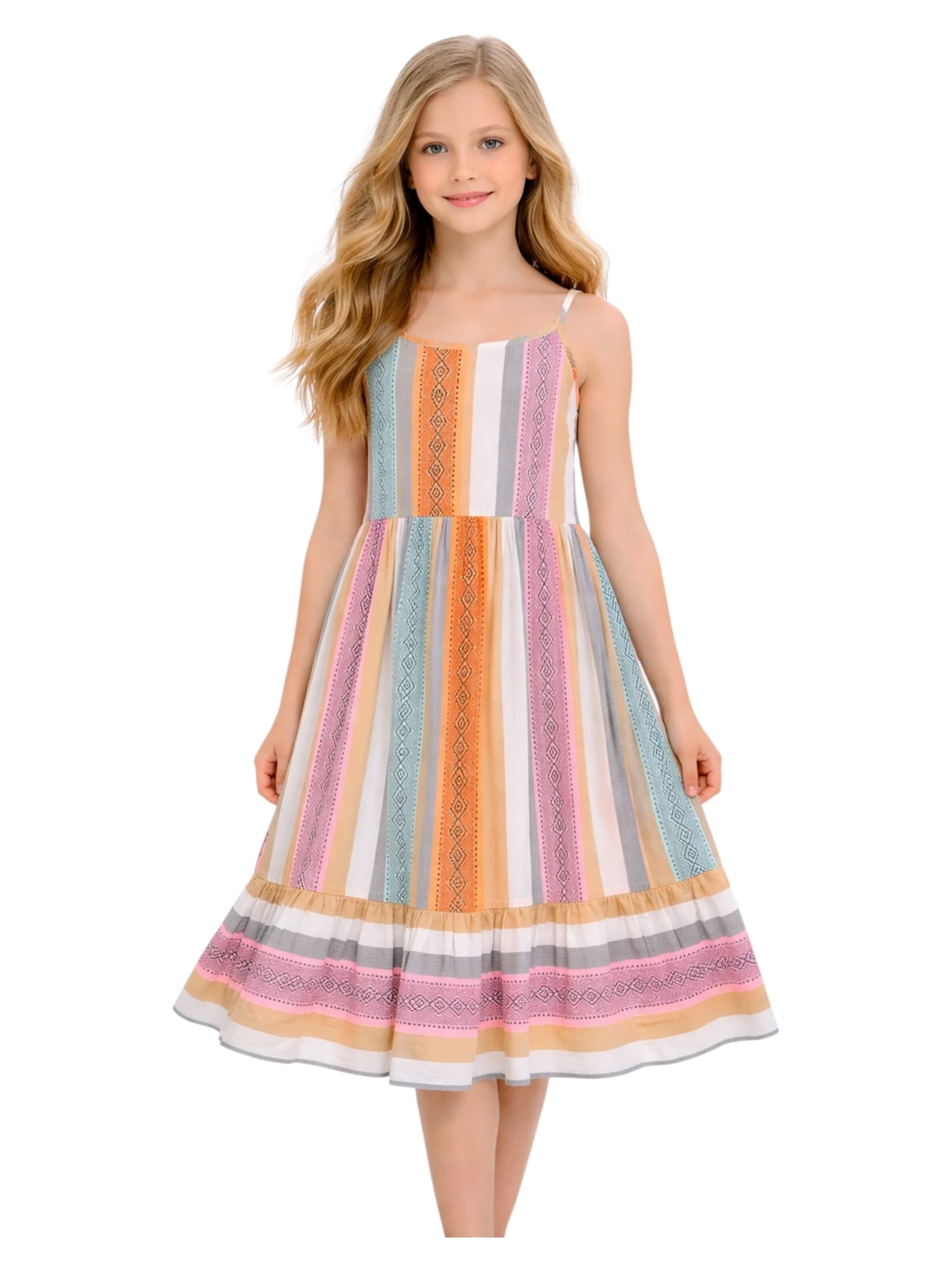 Danamade Dress 'DANAMADE DAMELIE' in Mixed colours: front