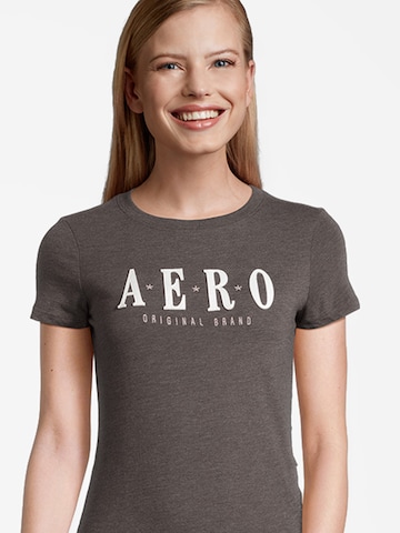 AÉROPOSTALE Shirt 'STARS' in Grey