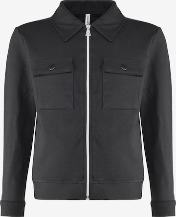 BLUE EFFECT Between-Season Jacket in Black: front