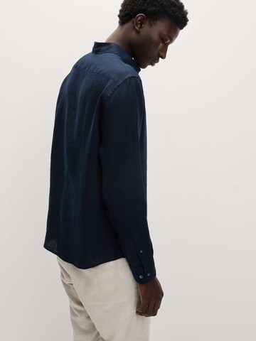Marks & Spencer Regular fit Button Up Shirt in Blue