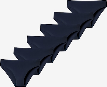 SCHIESSER Slip ' Invisible Light ' in Blauw: voorkant