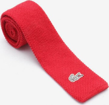 LACOSTE Tie & Bow Tie in One size in Red: front