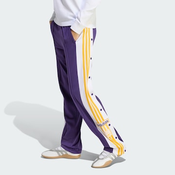 Loosefit Pantalon 'Adibreak' ADIDAS ORIGINALS en violet : devant