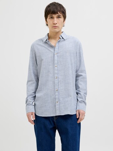 Regular fit Camicia 'JJESummer' di JACK & JONES in blu: frontale