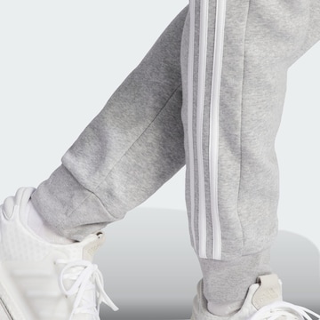 ADIDAS SPORTSWEAR Tapered Workout Pants 'Essentials' in Grey