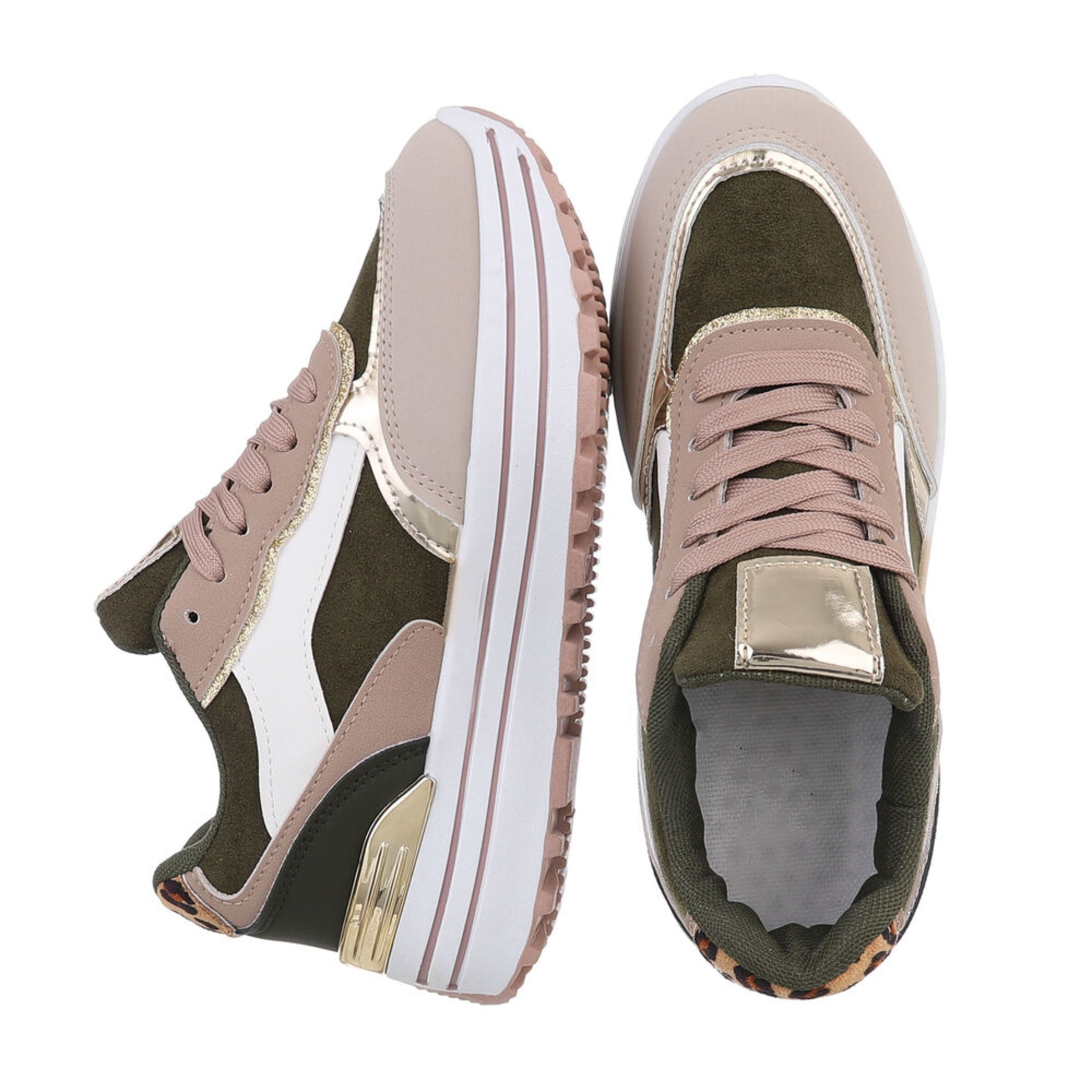 Ital-Design Sneaker in Beige