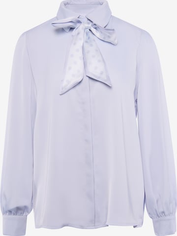 Chemisier usha BLACK LABEL en bleu : devant