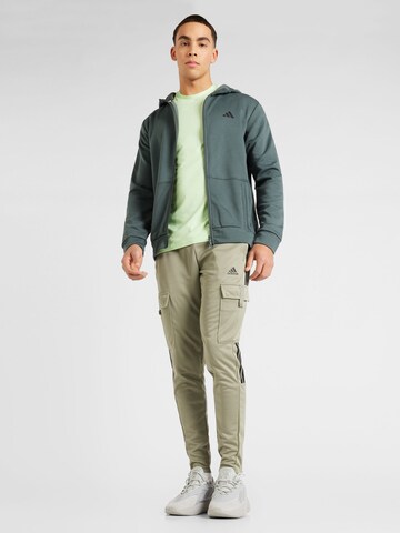 ADIDAS SPORTSWEAR Slimfit Sportbroek 'Tiro' in Grijs