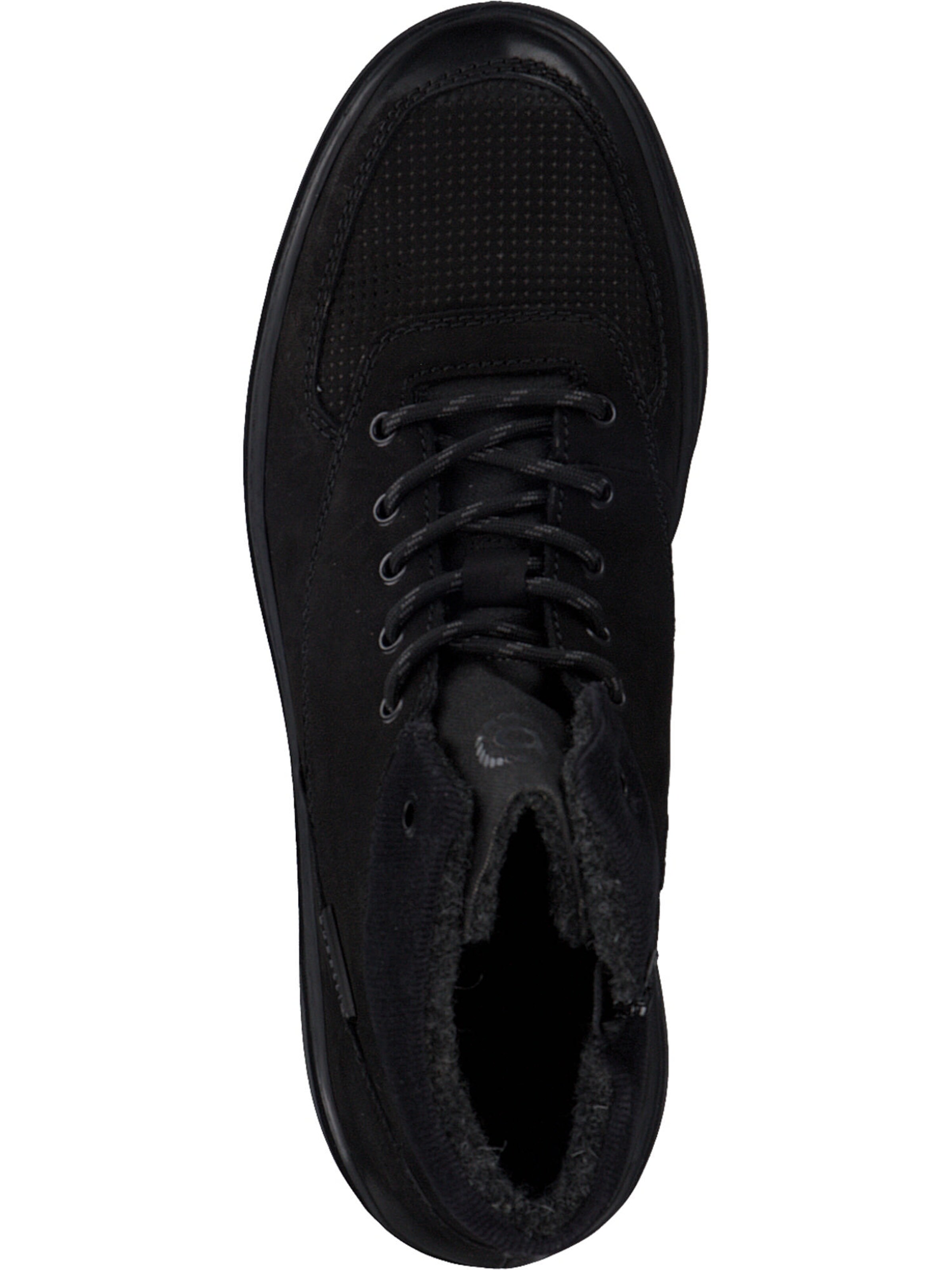 bugatti Schnürboots 'Humus A9H31' in Schwarz