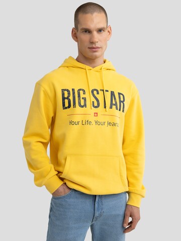 BIG STAR Sweatshirt 'Ashlyno' in Yellow