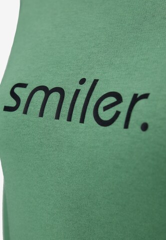 Sweat-shirt 'Cuddle' smiler. en vert