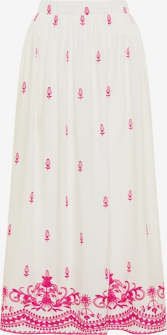 IZIA Skirt in White: front