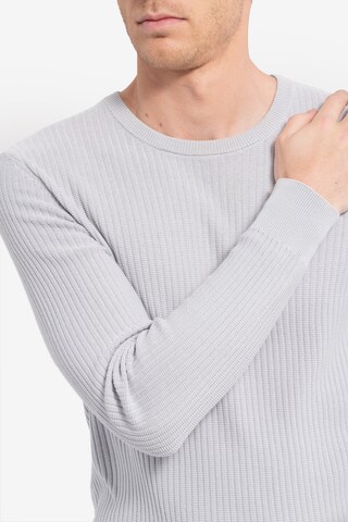 LUHTA Athletic Sweater 'Houni' in Grey