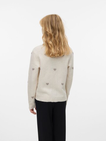 Vero Moda Girl Sweater 'VMDoffy' in Beige
