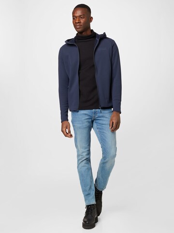 JACK WOLFSKIN Fleecejacke 'BAISELBERG' in Blau