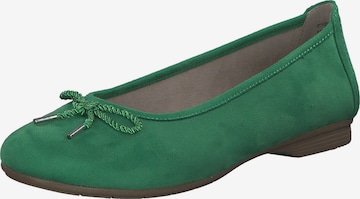 JANA Ballerina in Grün: Vorderseite