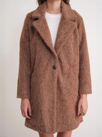 MixRay Between-Seasons Coat in Brown