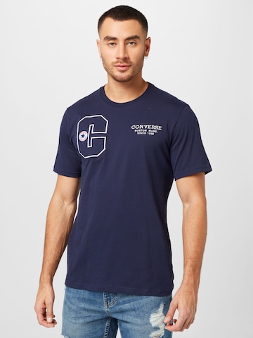 CONVERSE Shirt in Blue: front