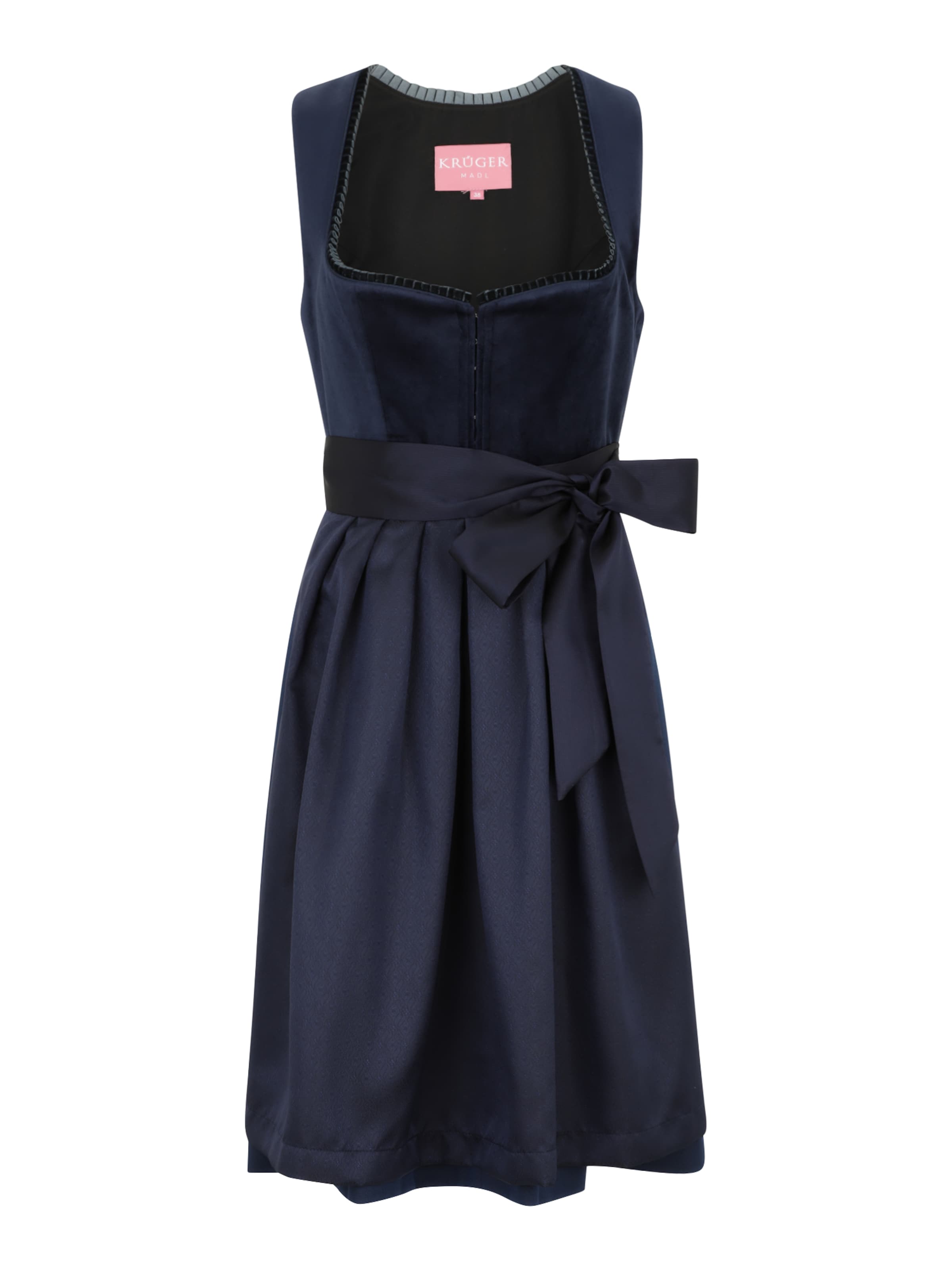Krüger Madl Dirndl 'Elenora' in Blue: front