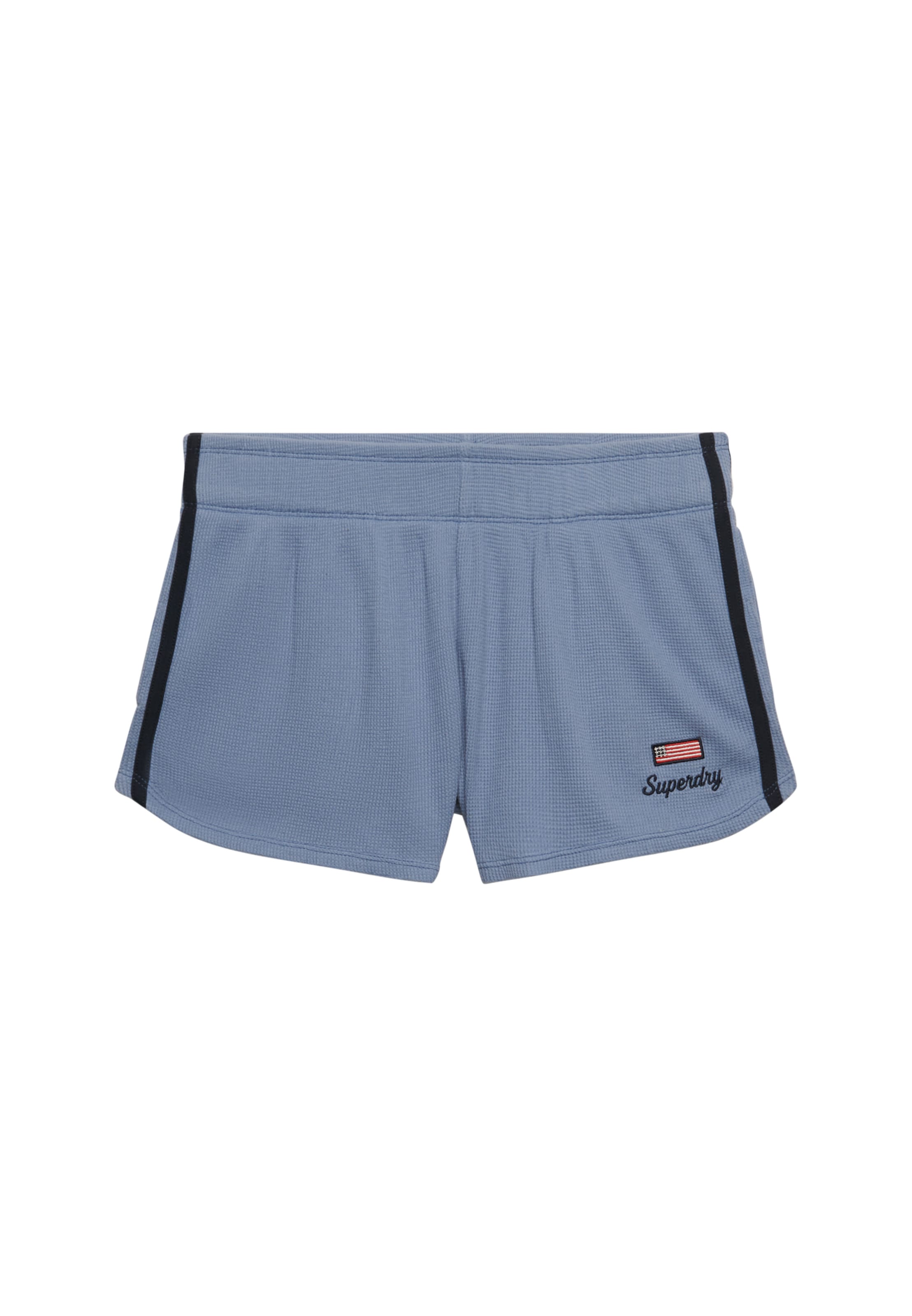 Superdry & Co Shorts 'Athletic Essentials' in Blau: Vorderseite