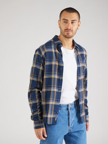 BLEND Regular Fit Hemd in Blau: Vorderseite