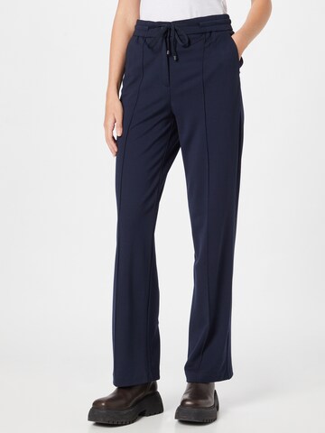 Loosefit Pantalon TOM TAILOR en bleu : devant