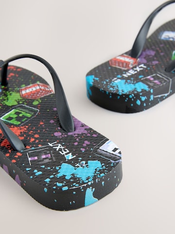 Next Open shoes 'Minecraft' in Black