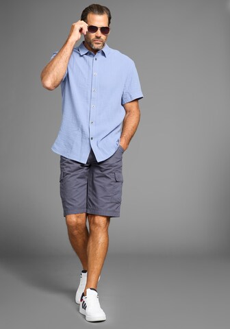 Man's World Comfort fit Business Shirt in Blue