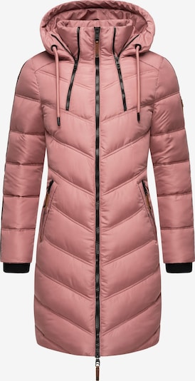 MARIKOO Winter coat 'Armasa' in Light pink / Black, Item view