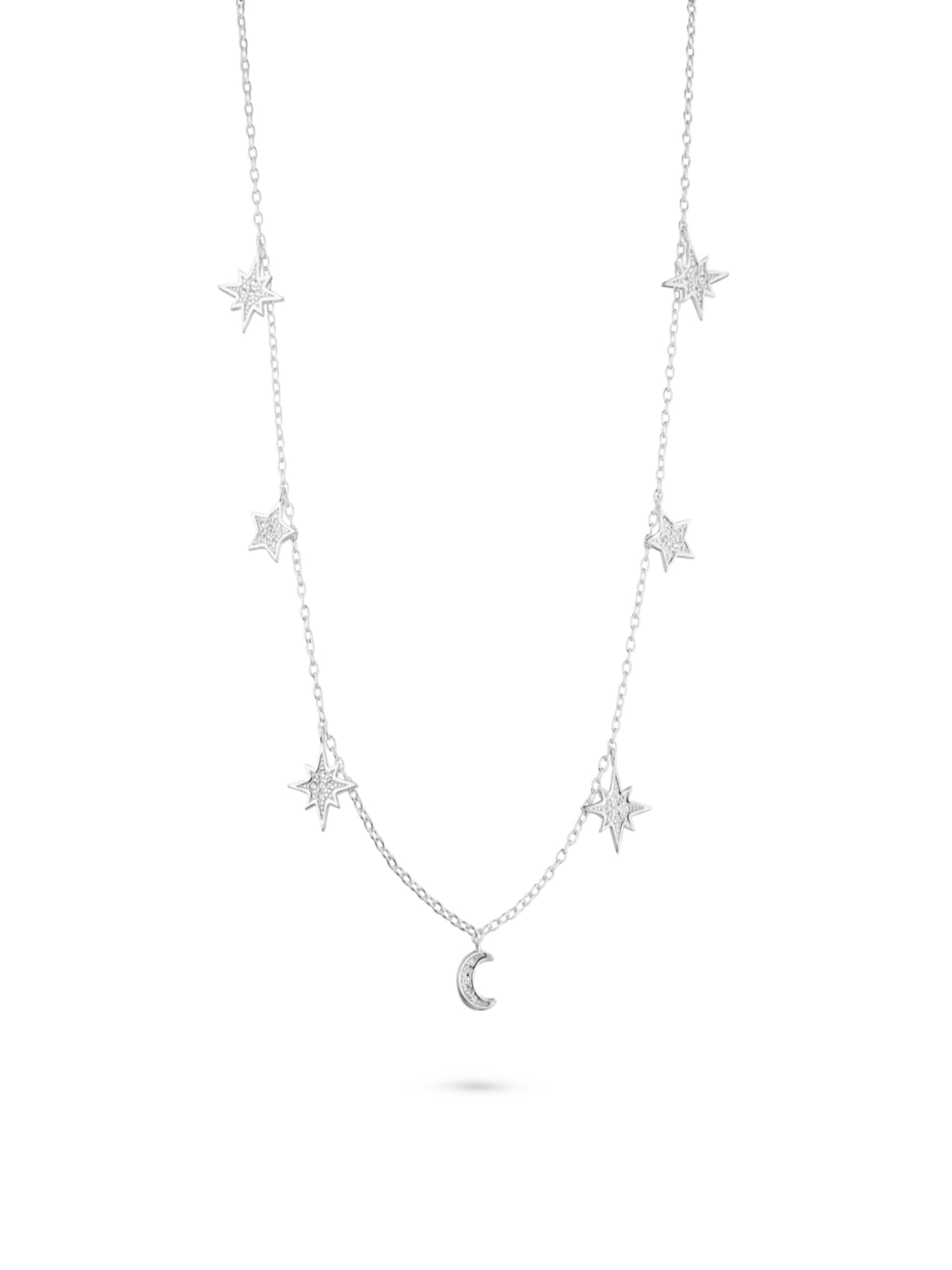 Fiocco Jewelry Necklace 'Universo' in Silver: front