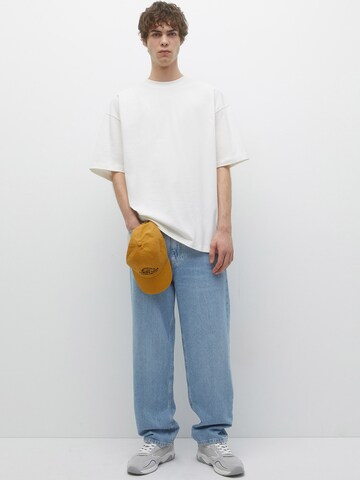 Pull&Bear T-shirt i vit