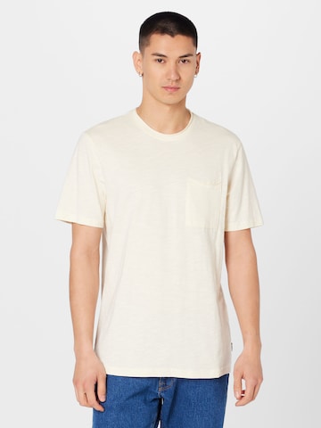 Only & Sons T-shirt 'ROY' i vit: framsida
