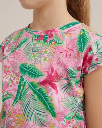 T-Shirt WE Fashion en rose