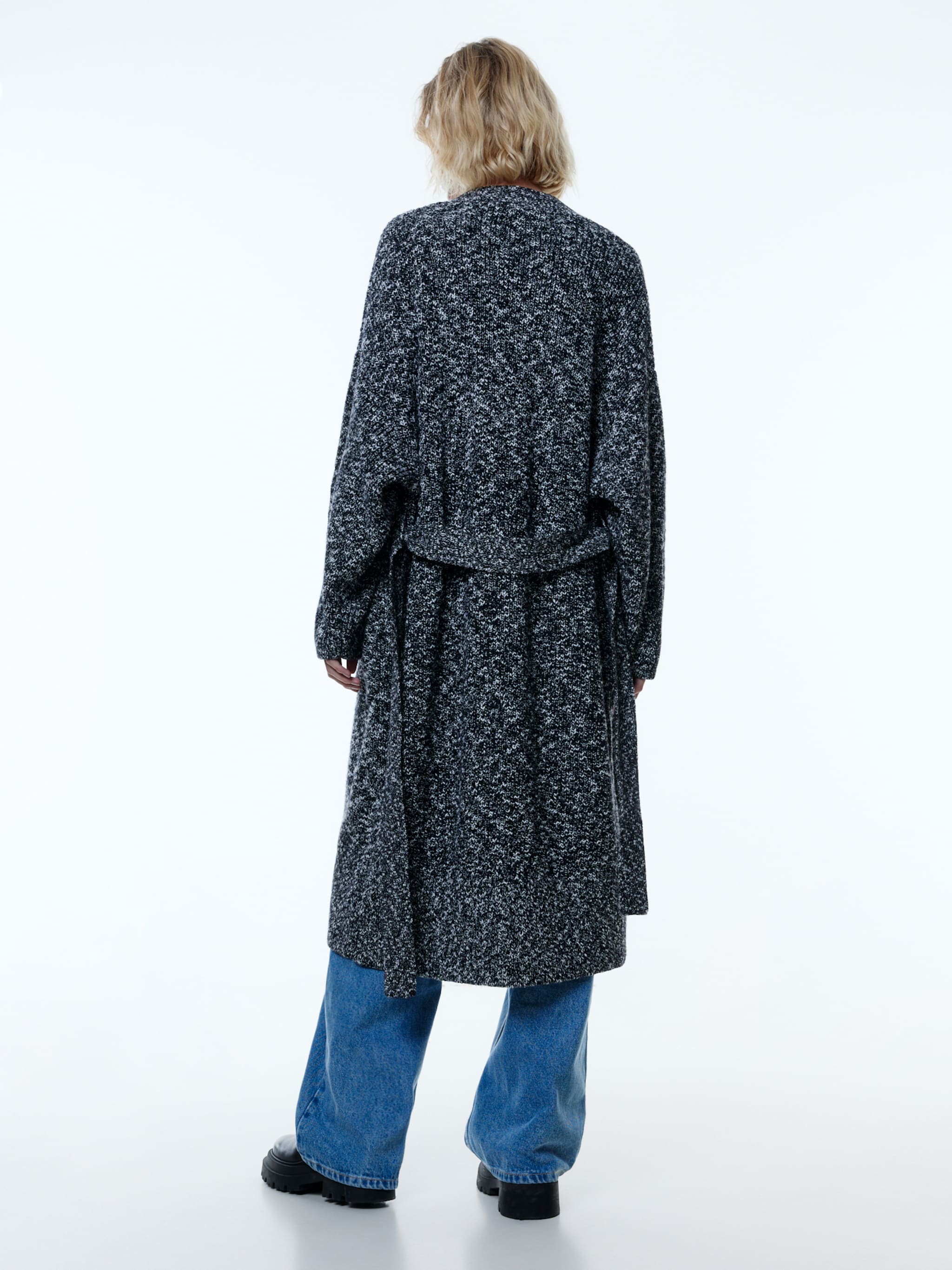 EDITED Produkte Strickjacke 'Yule' anthrazit