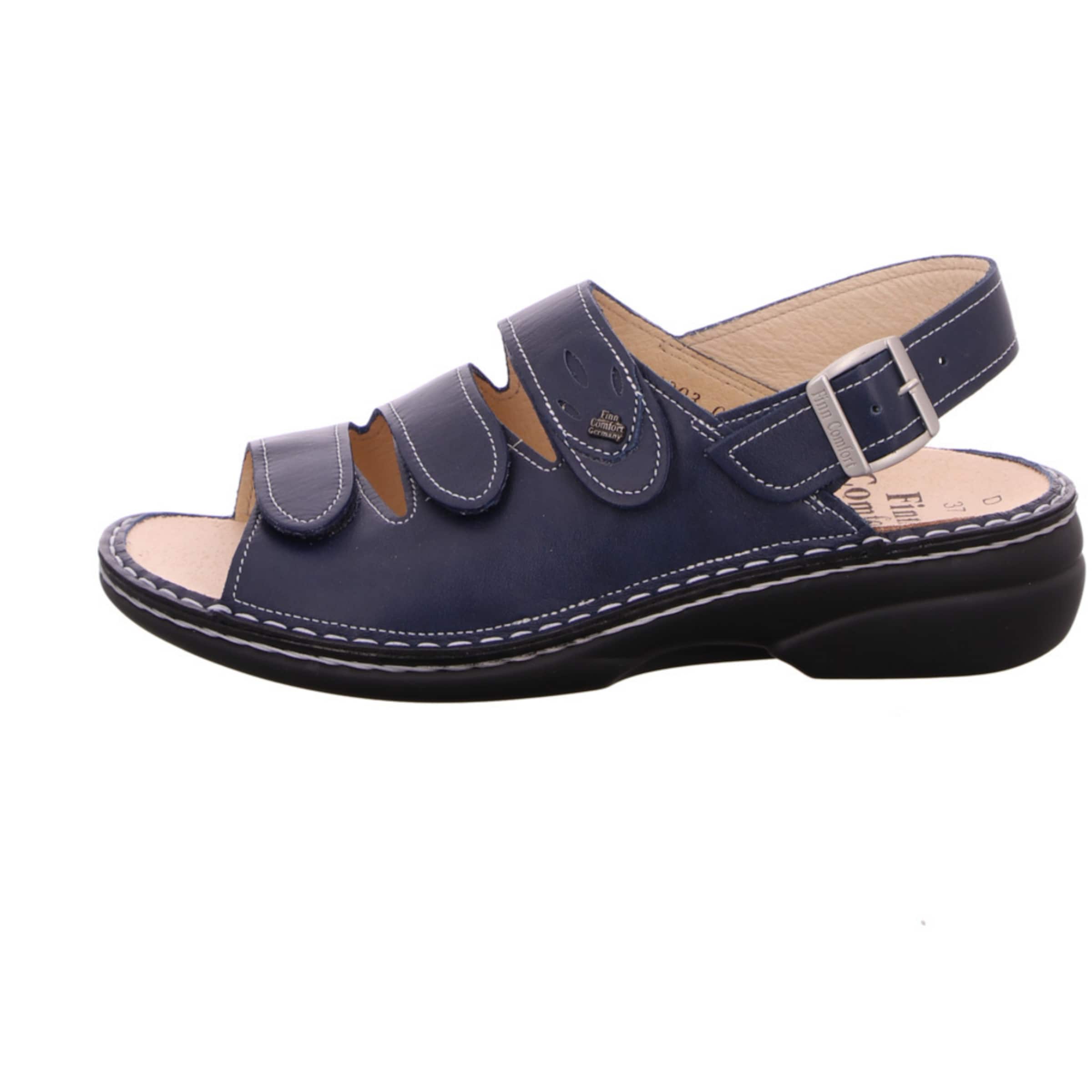 Finn Comfort Sandaal 'Saloniki' in Blauw: voorkant