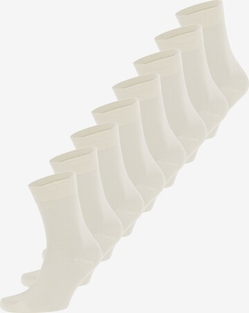 Nur Die Socks in White: front