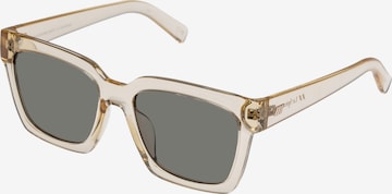 Lunettes de soleil 'Weekend Riot' LE SPECS en beige : devant